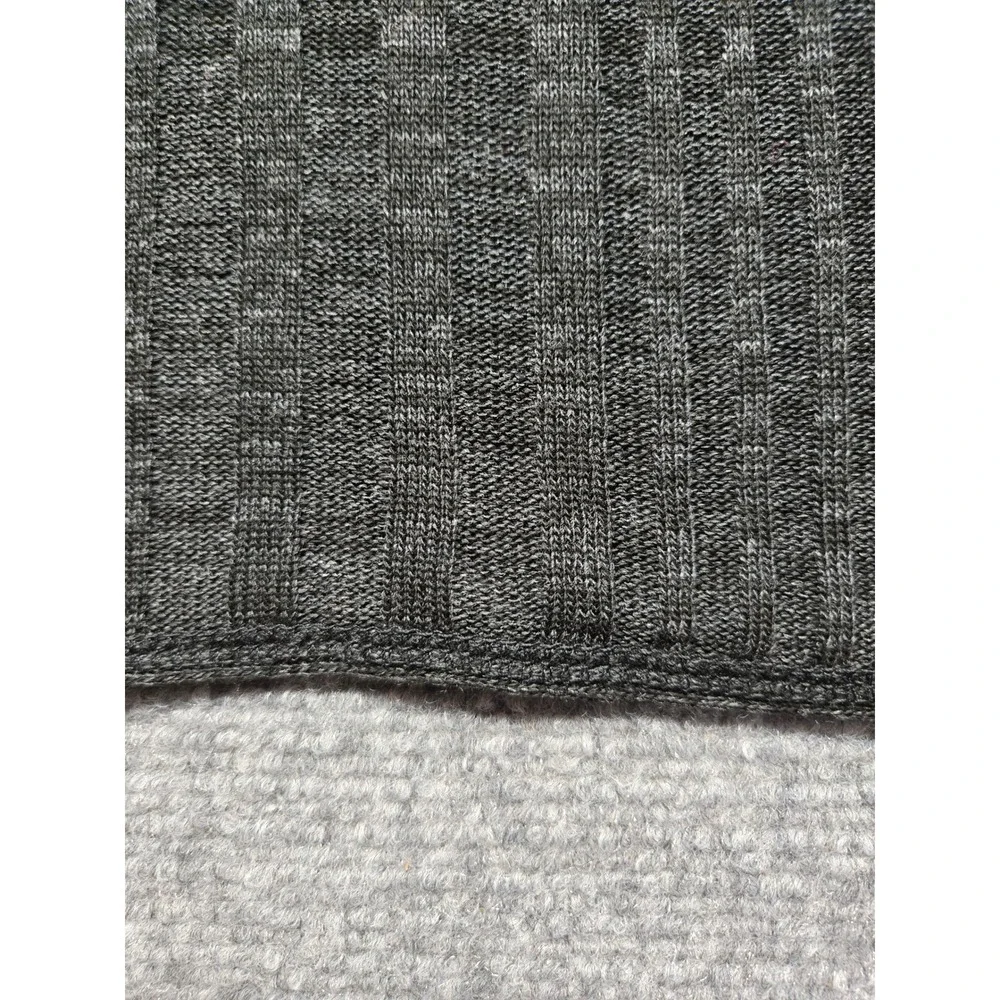 New Directions Sweater Womens M Black Funnel Neck Long Sleeve Knit Pullover New